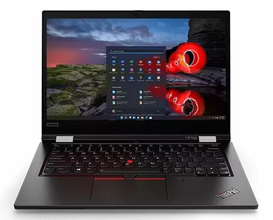 Lenovo ThinkPad L13 Yoga in laptop mode