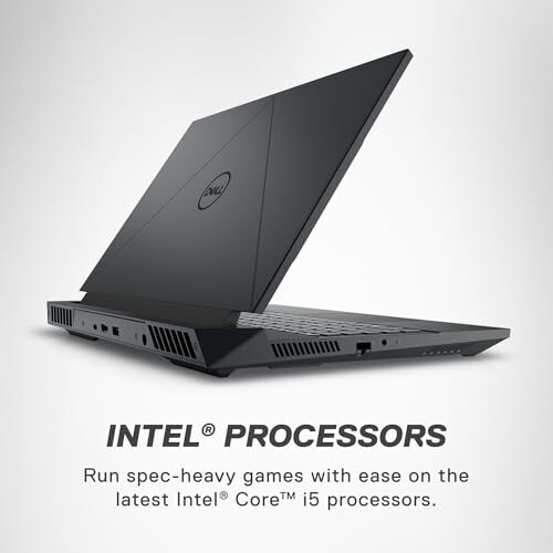 Dell gaming laptop with Intel Core i5 processor.